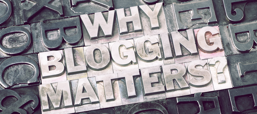 Why bother blogging?