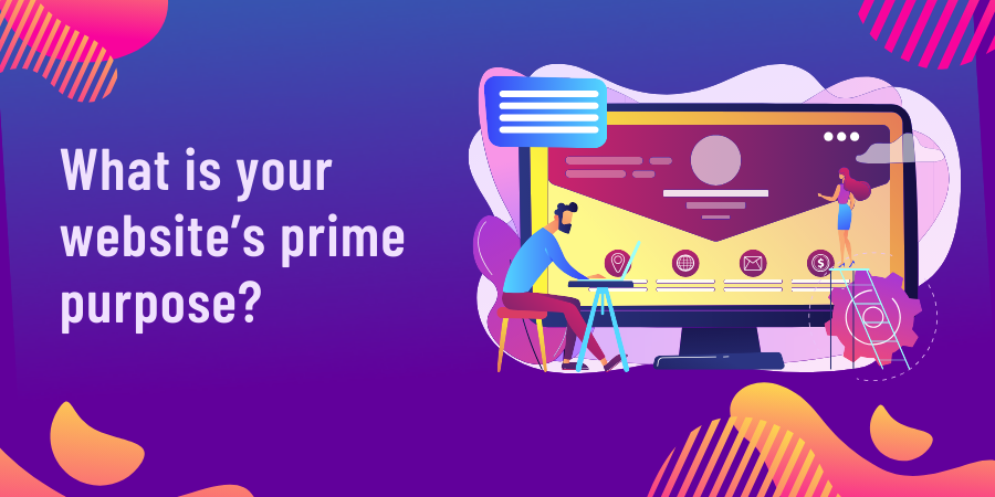 What is your website’s prime purpose?