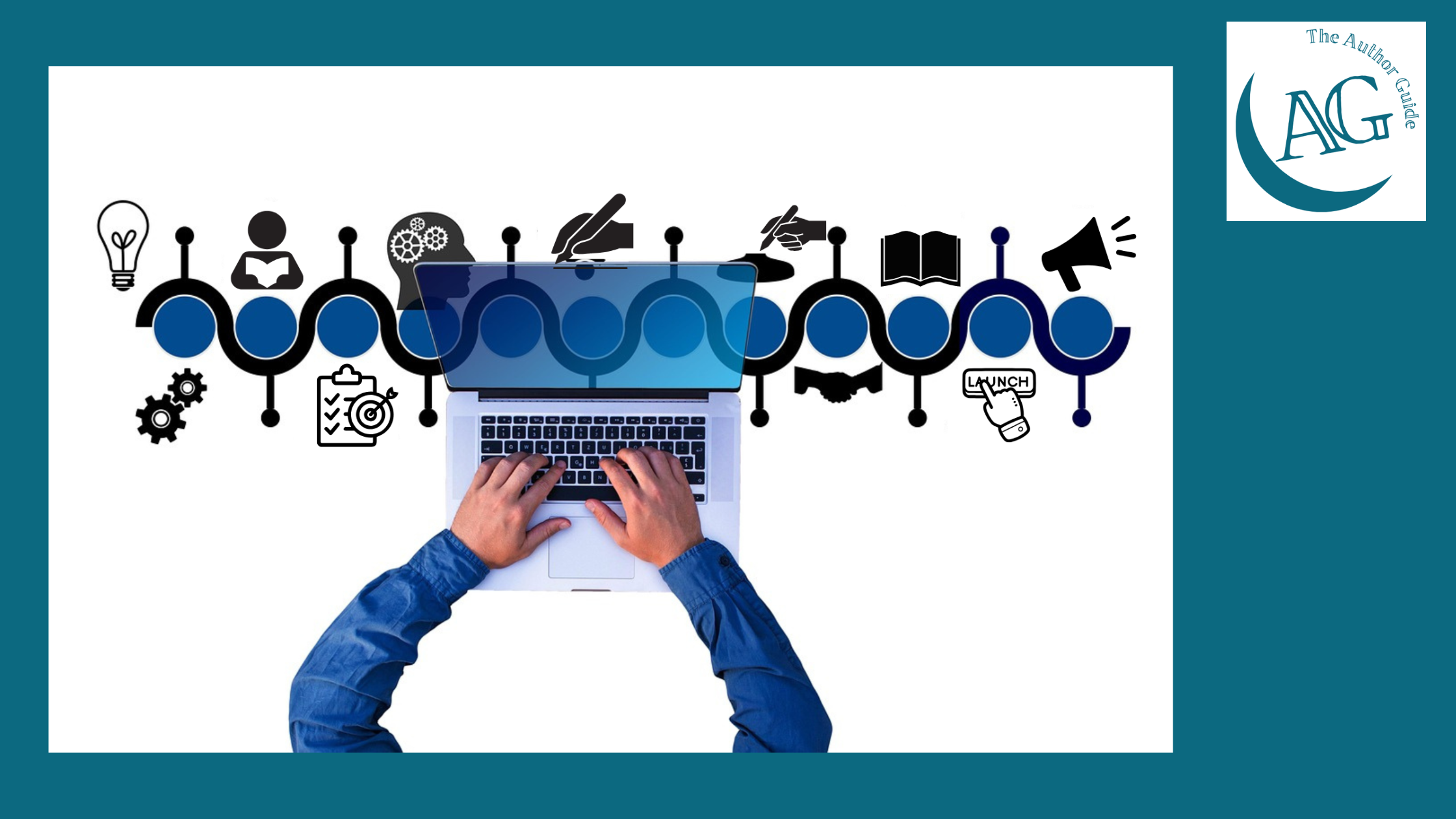 notepad with writing my own book