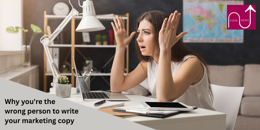 lady sitting at table with laptop
