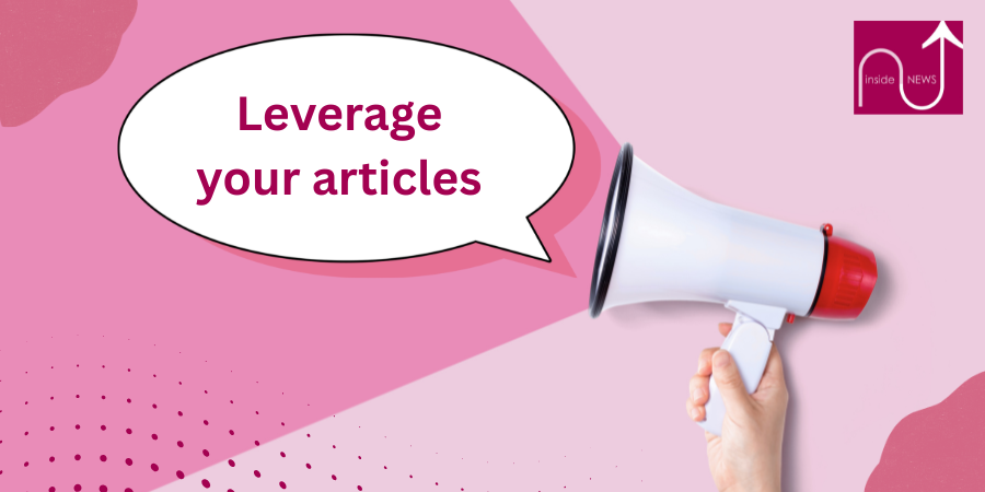 megaphone on pink background