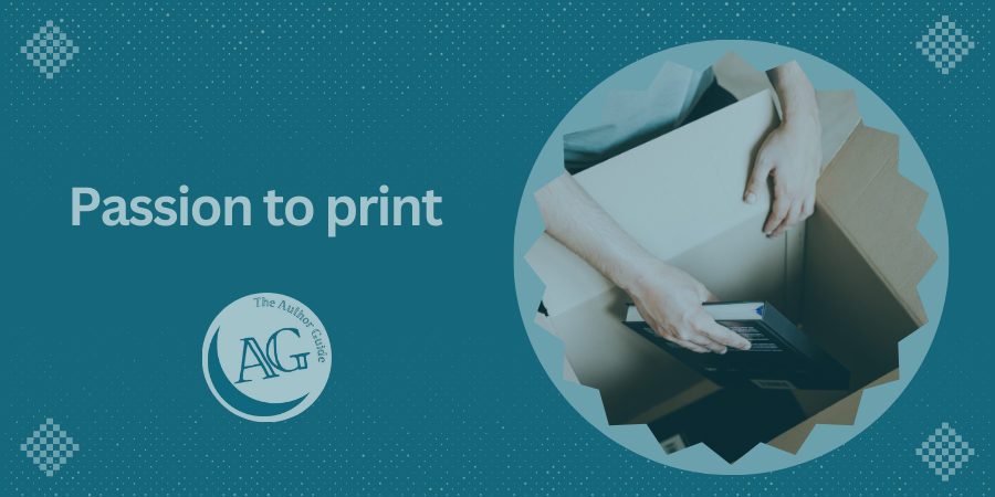 lady taking books out of a box