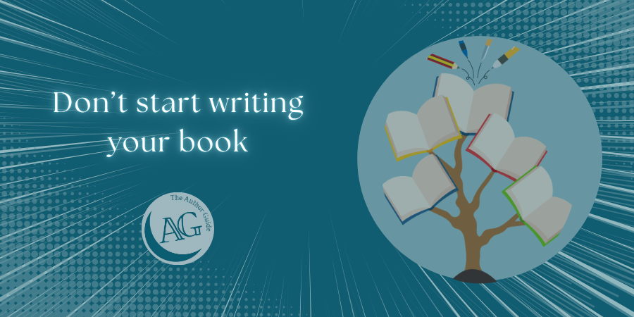 book tree with writing pens
